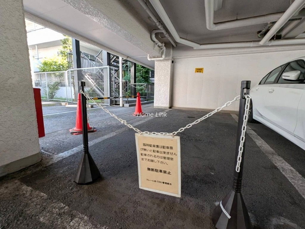 クレールあづさわ　お客様用駐車場